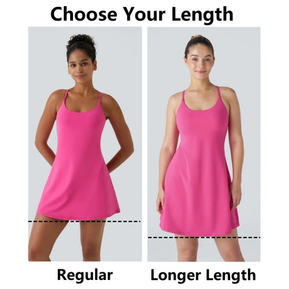 ⚡️ Summer sale✨Plush Backless Active Dress - Easy Peezy