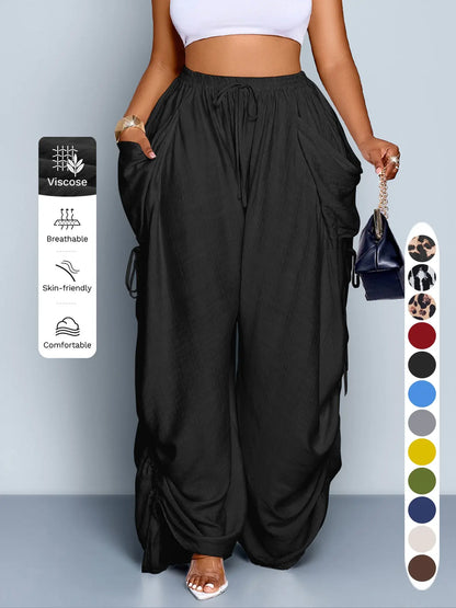 Summer sale⚡  Women's Casual Loose-Fit Wide Leg Pants - All-Season Comfort