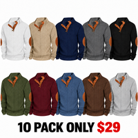 10 PACK ONLY $29-White + Beige + Navy Blue + Gray + Black + Olive Green + Burgundy + Blue + Brown + Light Gray