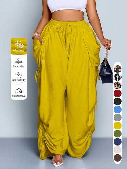 Summer sale⚡  Women's Casual Loose-Fit Wide Leg Pants - All-Season Comfort