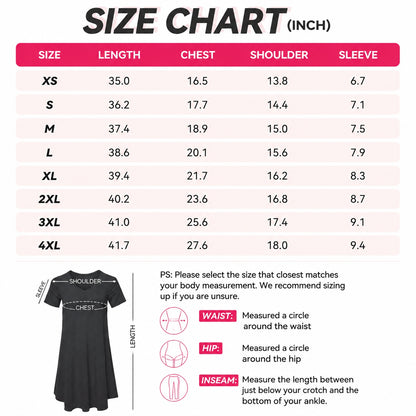Flash Sale🔥Women's Casual T-Shirt Dress with Pockets