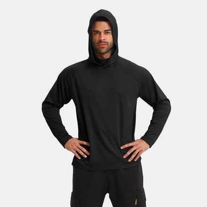 Men’s Outdoor Sun Protection Hoodie with Face Cover