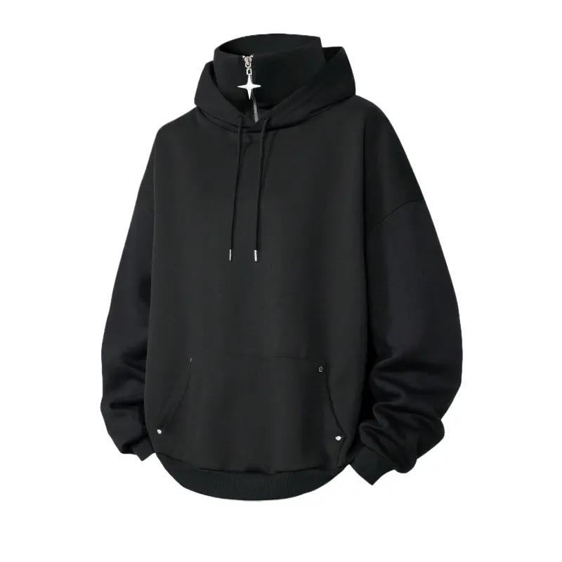 Men’s Loose-Fit Half-Zip Hoodie