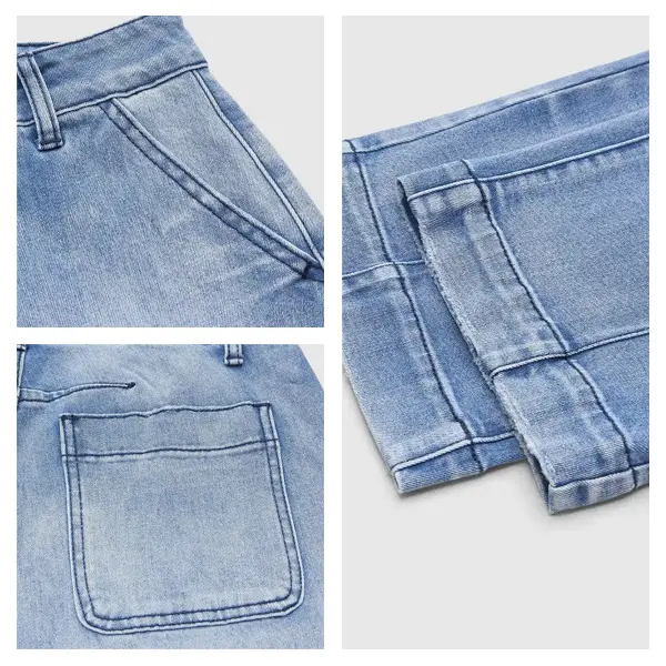 🔥 BUY 4, GET 1 FREE! 👖Women’s Comfy Stretch Barrel Jeans