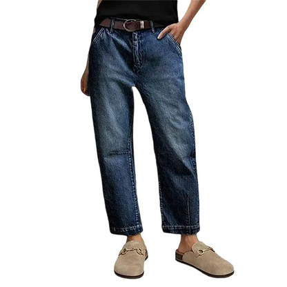 🔥 BUY 4, GET 1 FREE! 👖Women’s Comfy Stretch Barrel Jeans