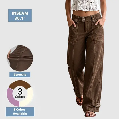 🔥 BUY 4, GET 1 FREE! 👖Women’s Comfy Stretch Barrel Jeans