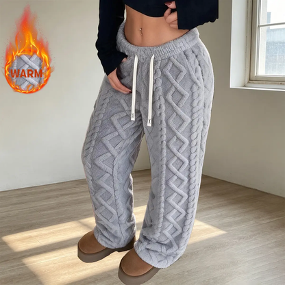 Women's Retro Fleece Pants