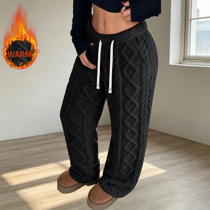 Women's Retro Fleece Pants