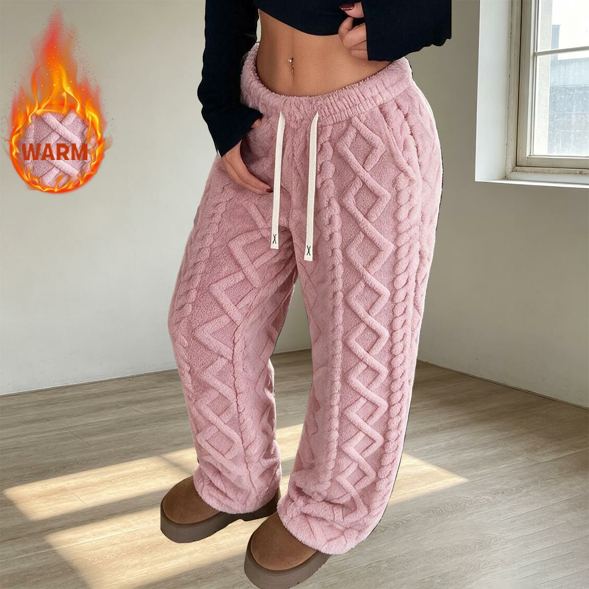Women's Retro Fleece Pants