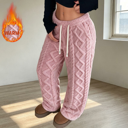 Women's Retro Fleece Pants