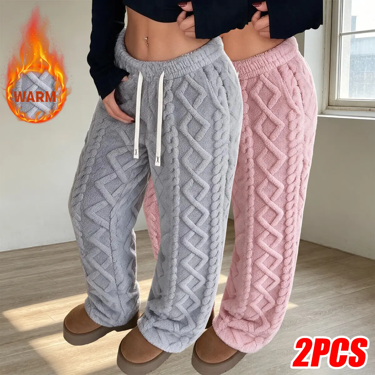 Women's Retro Fleece Pants