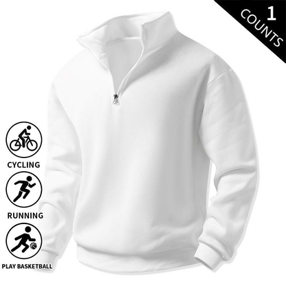 Men’s Quarter-Zip Fleece Sweatshirts