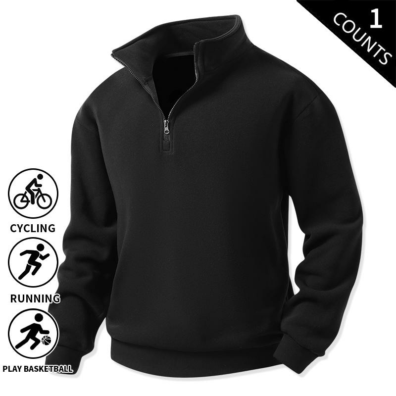 Men’s Quarter-Zip Fleece Sweatshirts