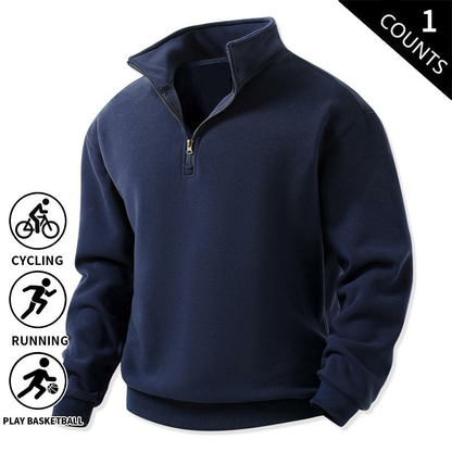 Men’s Quarter-Zip Fleece Sweatshirts
