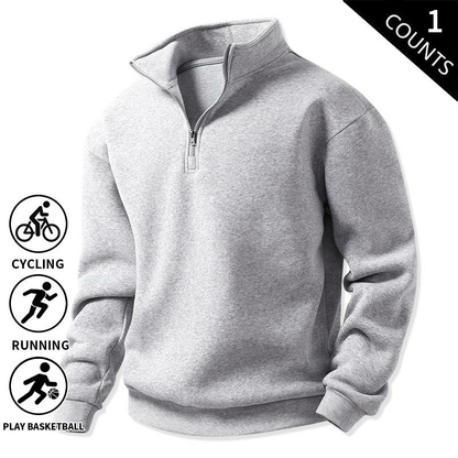 Men’s Quarter-Zip Fleece Sweatshirts