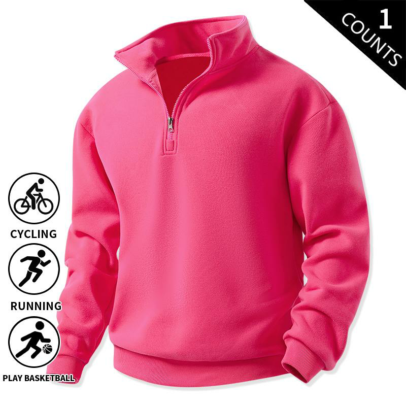 Men’s Quarter-Zip Fleece Sweatshirts