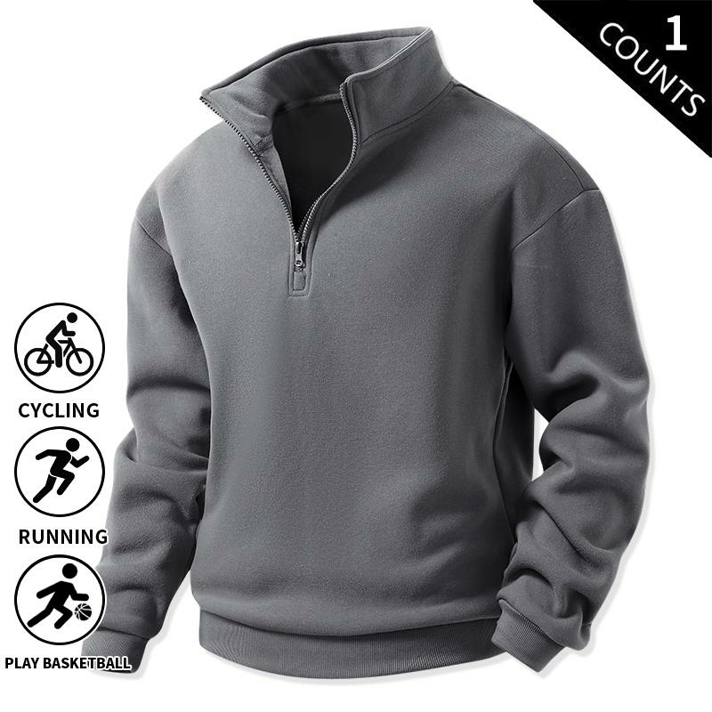 Men’s Quarter-Zip Fleece Sweatshirts