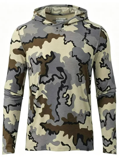 Men's UV-Protective Milk Silk Outdoor Sun Hoodie
