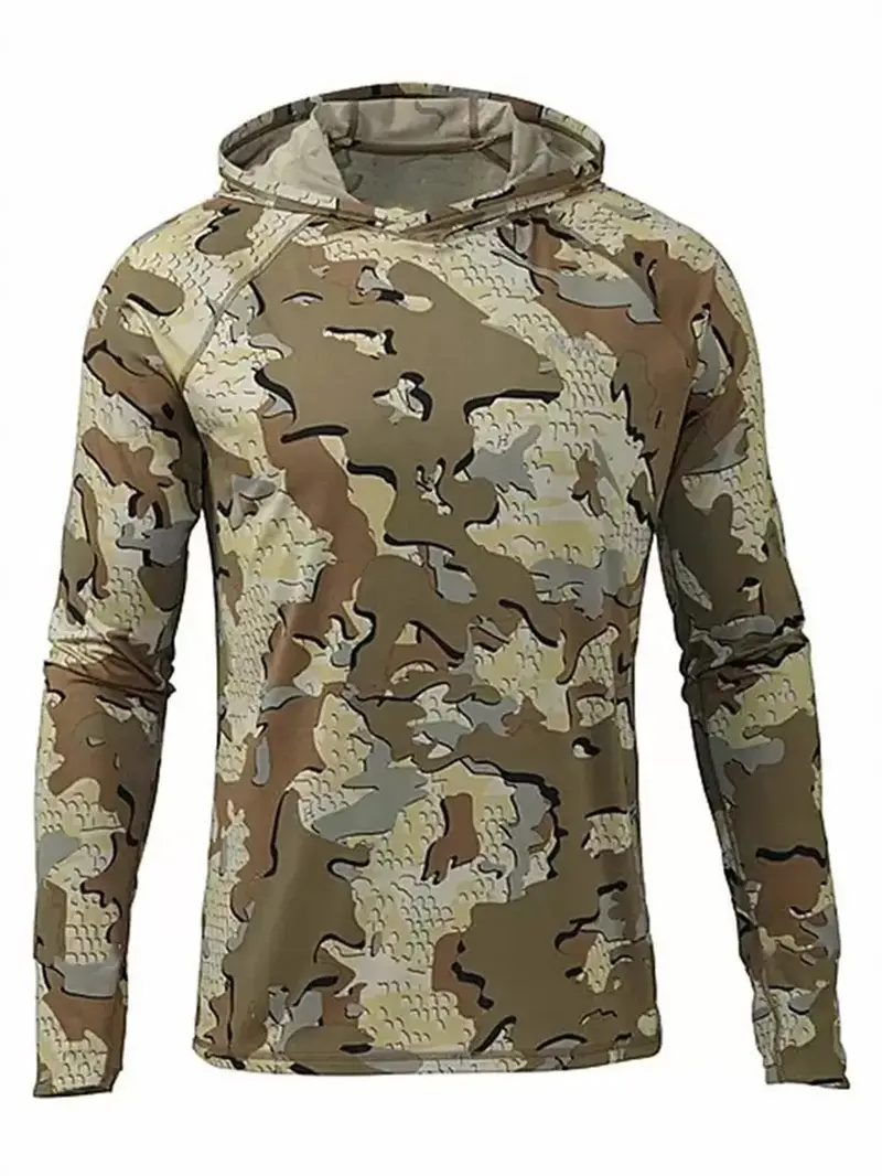Men's UV-Protective Milk Silk Outdoor Sun Hoodie
