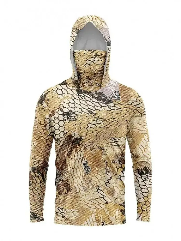 Men's UV-Protective Milk Silk Outdoor Sun Hoodie