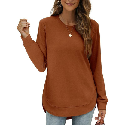 Womens Sweatshirt Crewneck Long Sleeve Shirts