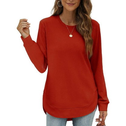 Womens Sweatshirt Crewneck Long Sleeve Shirts