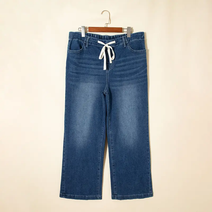 Women's Plus Size Wide Leg Jeans