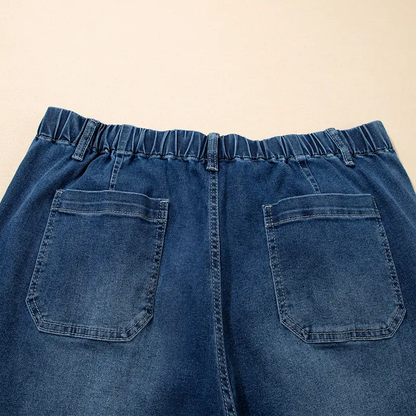 Women's Plus Size Wide Leg Jeans