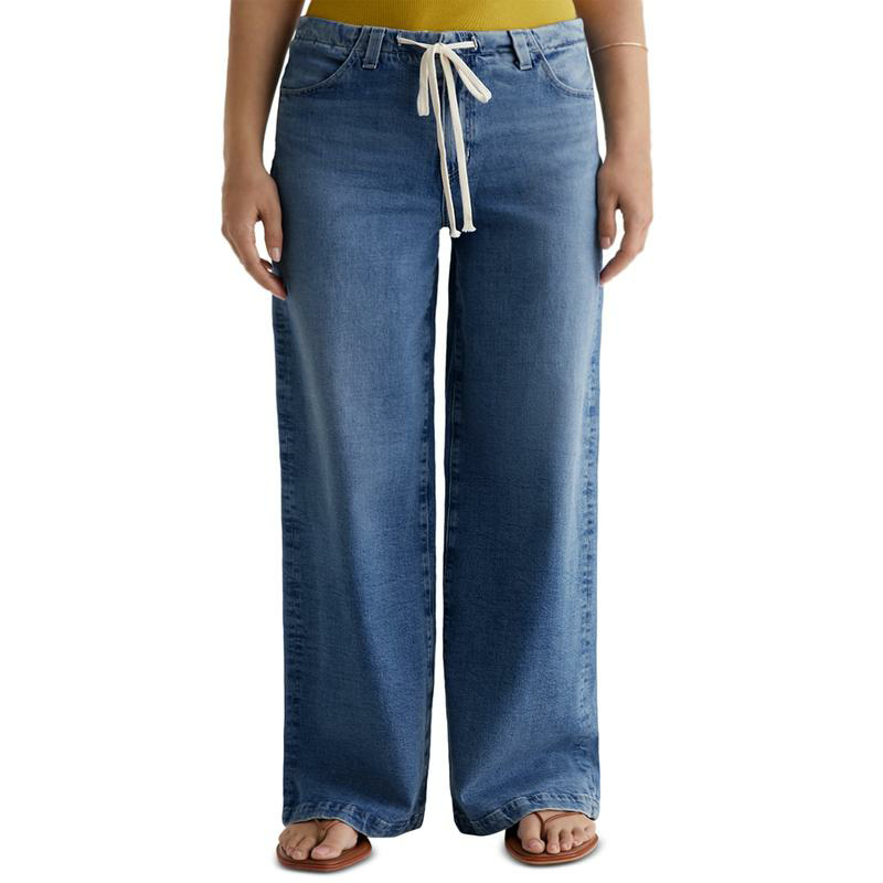 Women's Plus Size Wide Leg Jeans