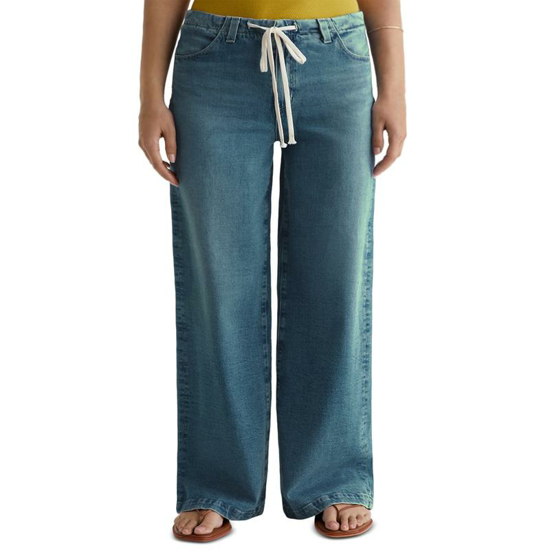 Women's Plus Size Wide Leg Jeans