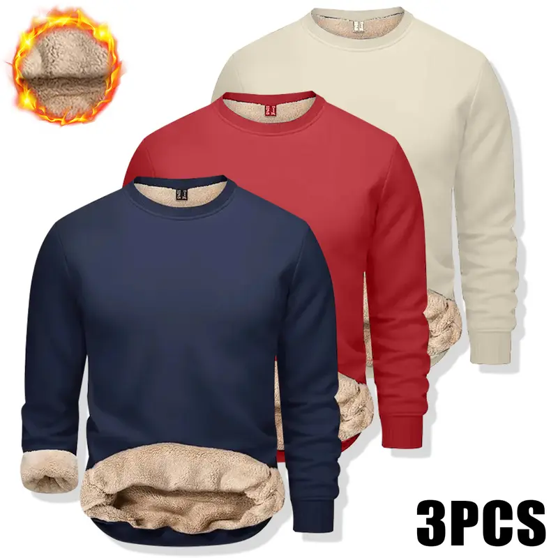 Men's Fitted Crewneck Sweatshirts