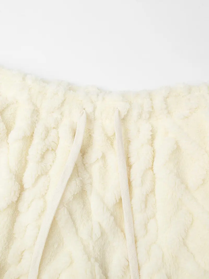 Winter Women's Lamb Fleece Long Pants
