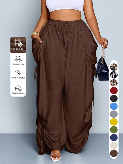 Summer sale⚡  Women's Casual Loose-Fit Wide Leg Pants - All-Season Comfort