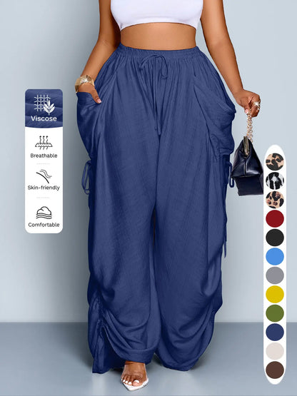 Summer sale⚡  Women's Casual Loose-Fit Wide Leg Pants - All-Season Comfort