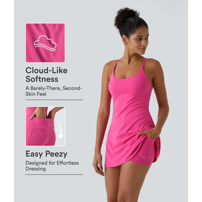 ⚡️ Summer sale✨Plush Backless Active Dress - Easy Peezy