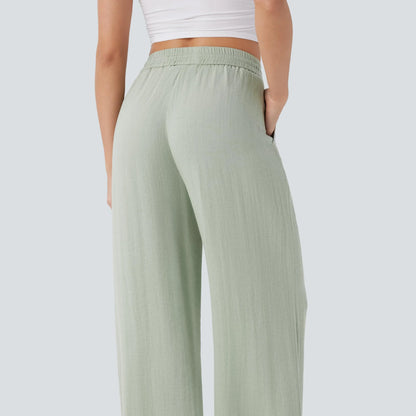 Summer sale⚡️【Creator’s Pick】Drawstring Wide Leg Casual Pants