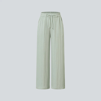 Summer sale⚡️【Creator’s Pick】Drawstring Wide Leg Casual Pants