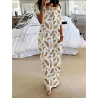 Leopard print feathers