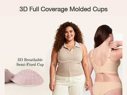 🏆 Ends Today: 77% OFF! 🔥Women Jelly Bra Supportive Seamless Bras