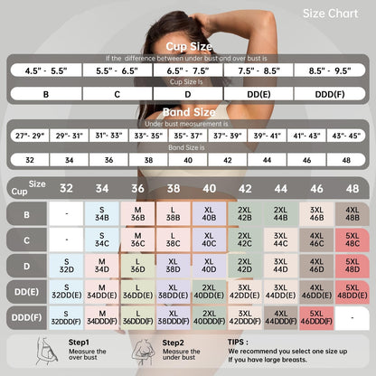 🏆 Ends Today: 77% OFF! 🔥Women Jelly Bra Supportive Seamless Bras