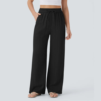 Summer sale⚡️【Creator’s Pick】Drawstring Wide Leg Casual Pants
