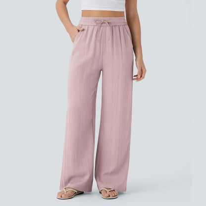 Summer sale⚡️【Creator’s Pick】Drawstring Wide Leg Casual Pants