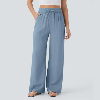 Summer sale⚡️【Creator’s Pick】Drawstring Wide Leg Casual Pants