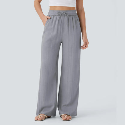 Summer sale⚡️【Creator’s Pick】Drawstring Wide Leg Casual Pants