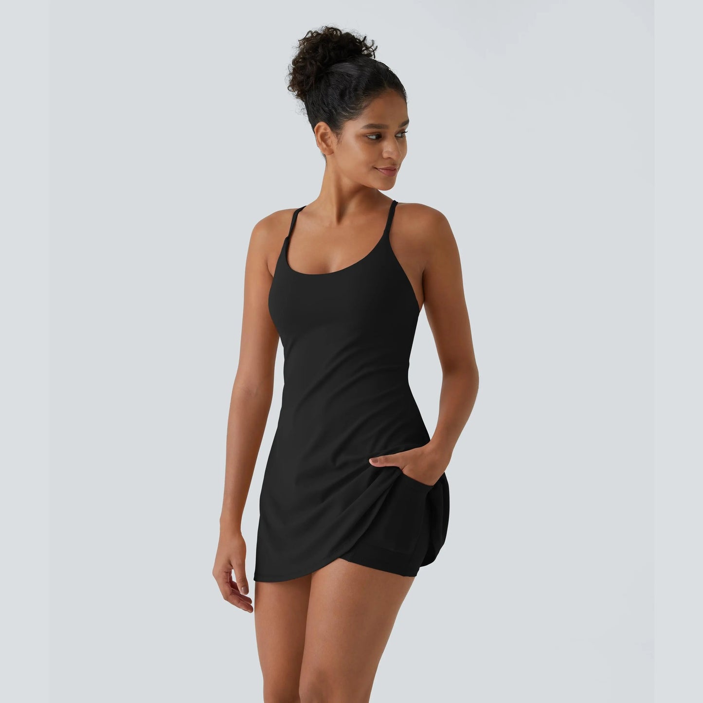 ⚡️ Summer sale✨Plush Backless Active Dress - Easy Peezy