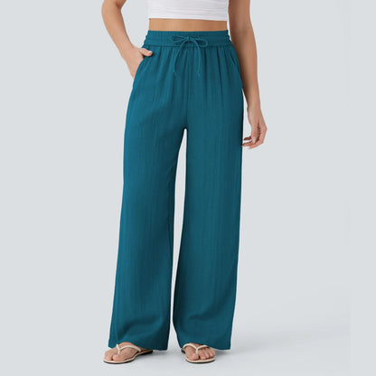 Summer sale⚡️【Creator’s Pick】Drawstring Wide Leg Casual Pants