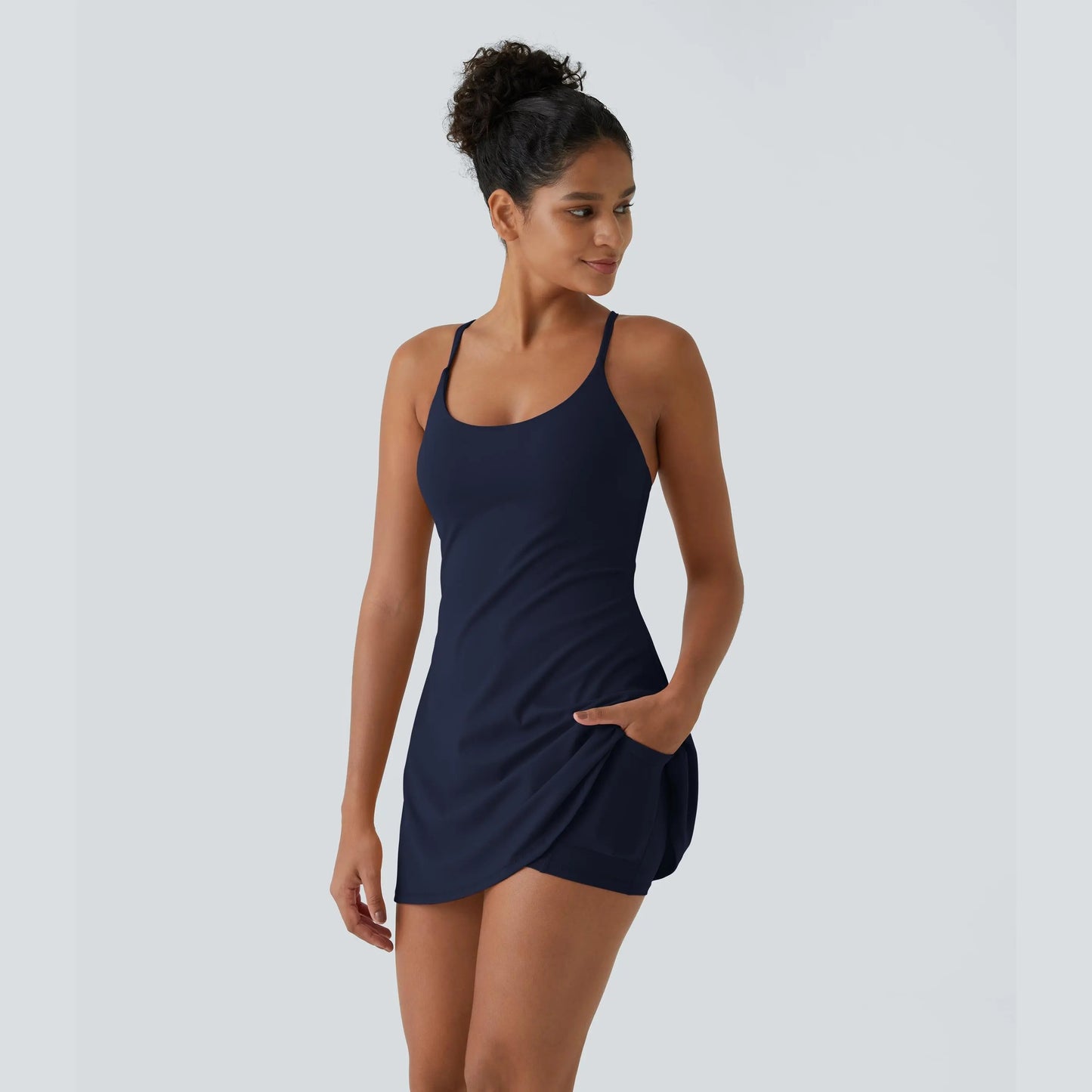 ⚡️ Summer sale✨Plush Backless Active Dress - Easy Peezy