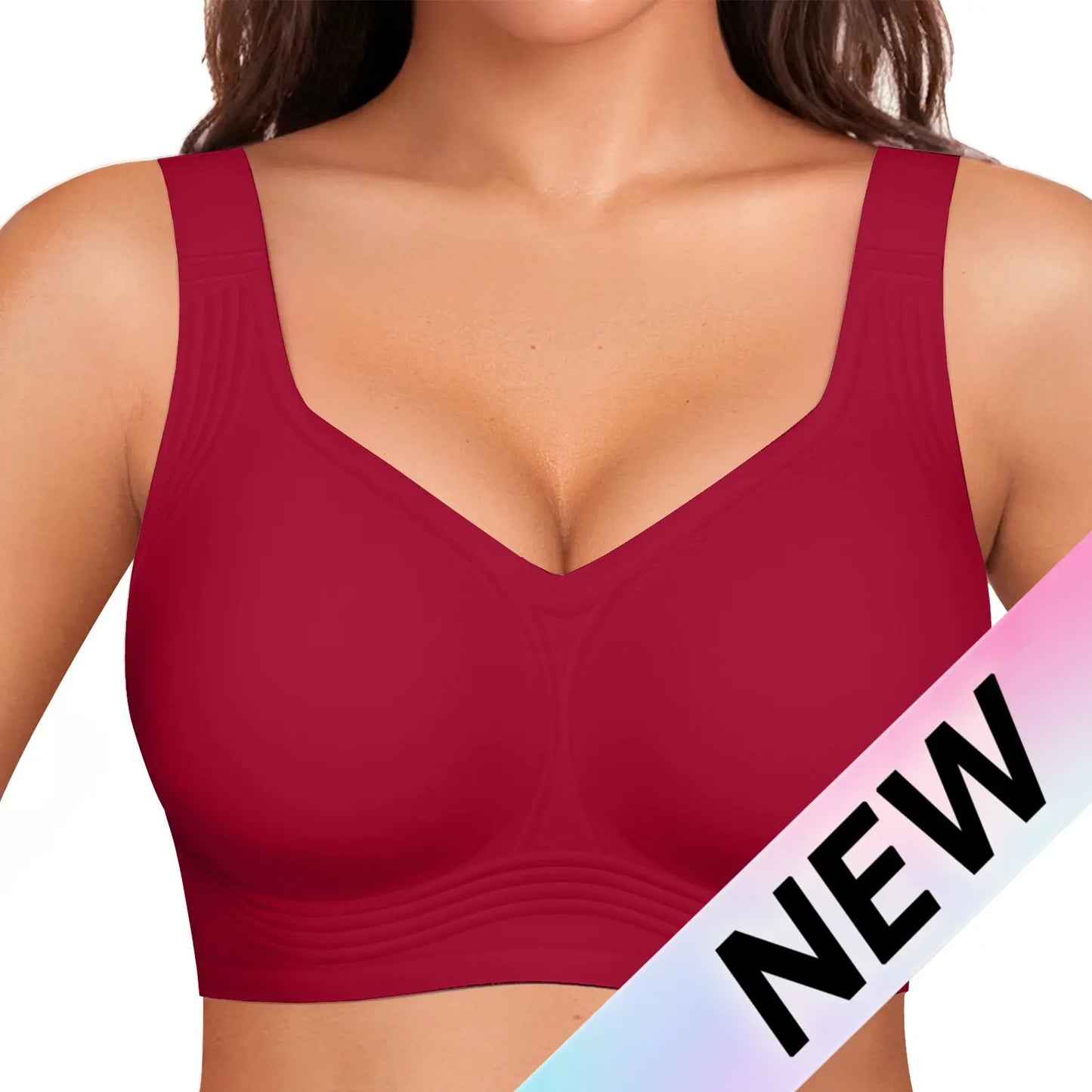 🏆 Ends Today: 77% OFF! 🔥Women Jelly Bra Supportive Seamless Bras